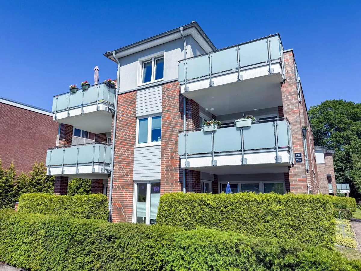 Immobilienangebot - Oldenburg - Alle - Moderne 2-Zimmer-Wohnung mit großzügigem Südwest-Balkon