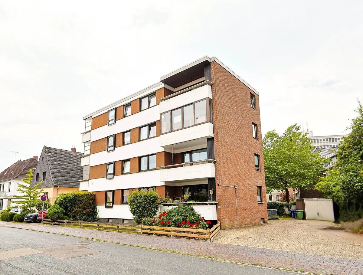 Immobilienangebot - Oldenburg - Alle - Schön geschnittene 2-Zimmer-Wohnung in begehrter Stadtlage