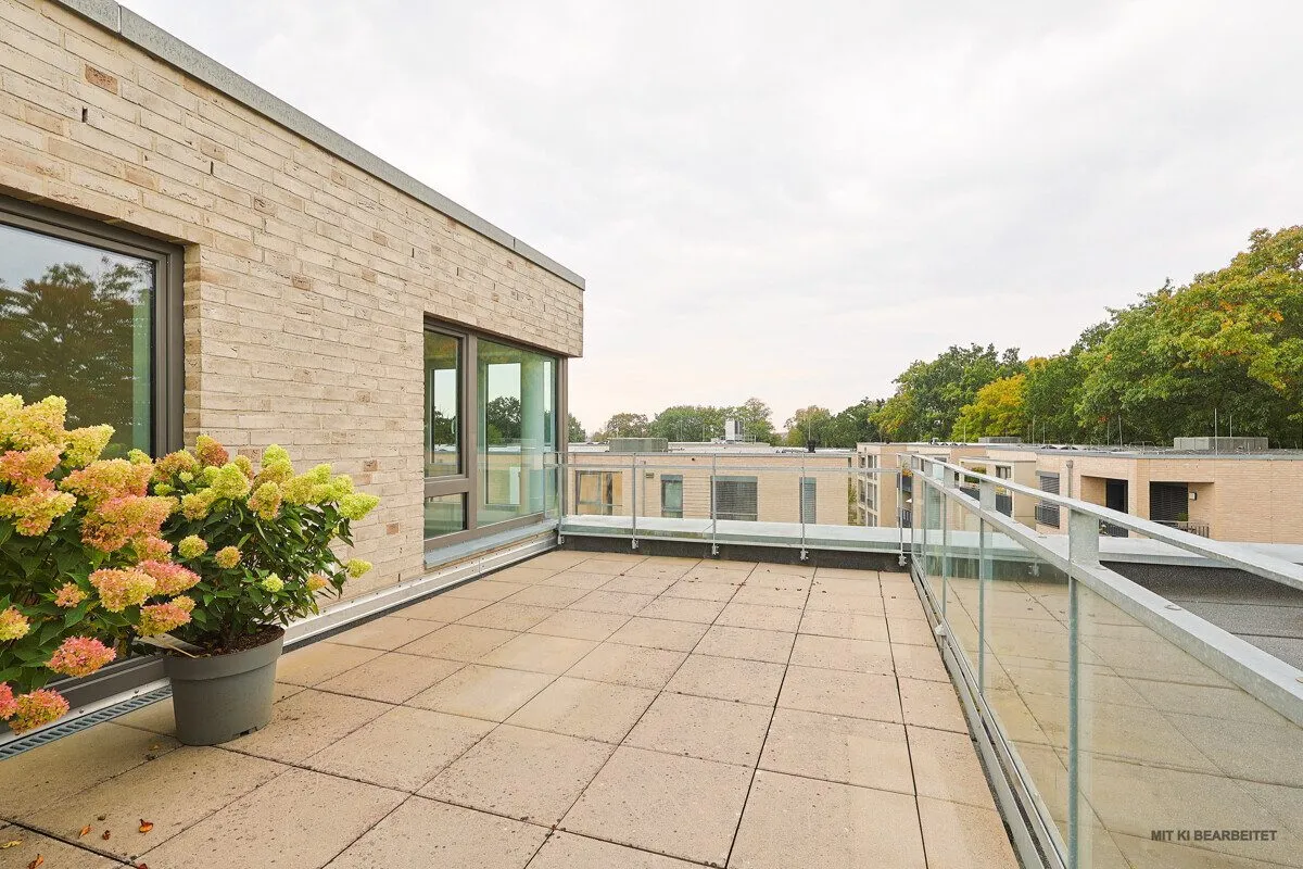 Immobilienangebot - Oldenburg - Alle - Großartige Chance für Eigennutzer: 3-Zimmer-Wohnung mit Dachterrasse
