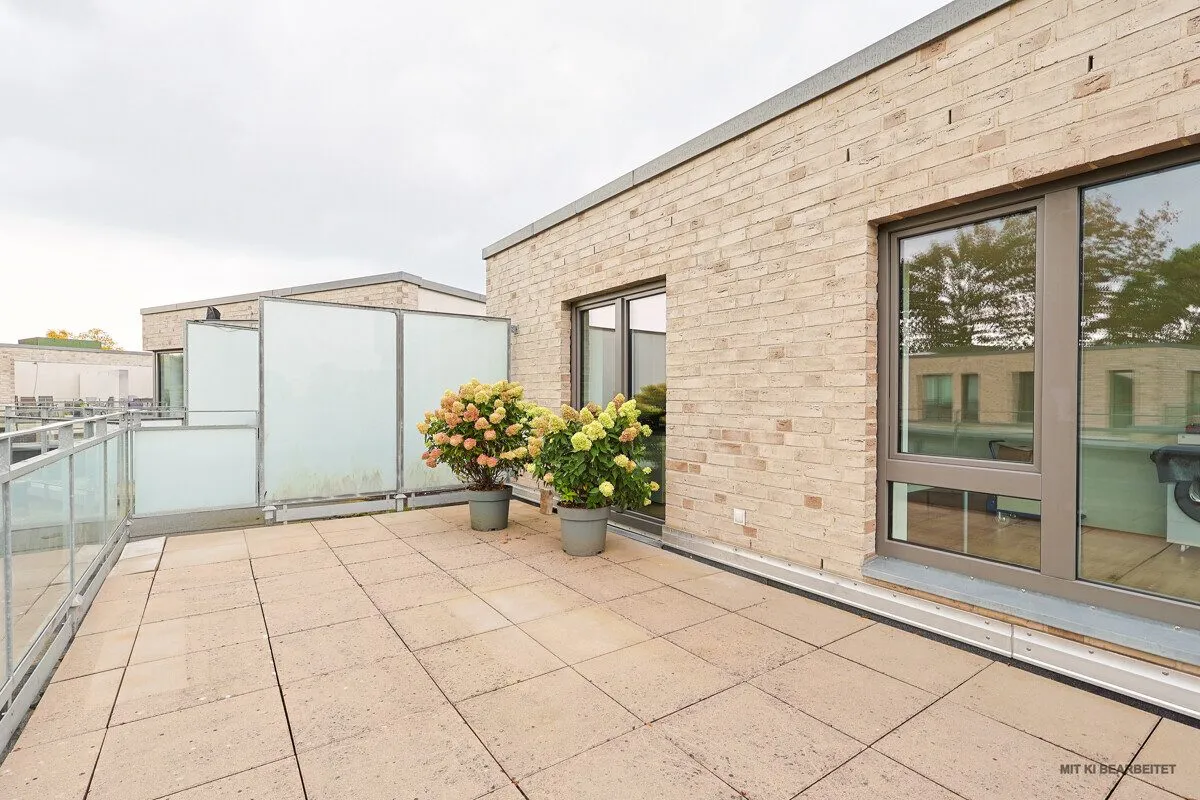 Immobilienangebot - Oldenburg - Alle - Großartige Chance für Eigennutzer: 3-Zimmer-Wohnung mit Dachterrasse