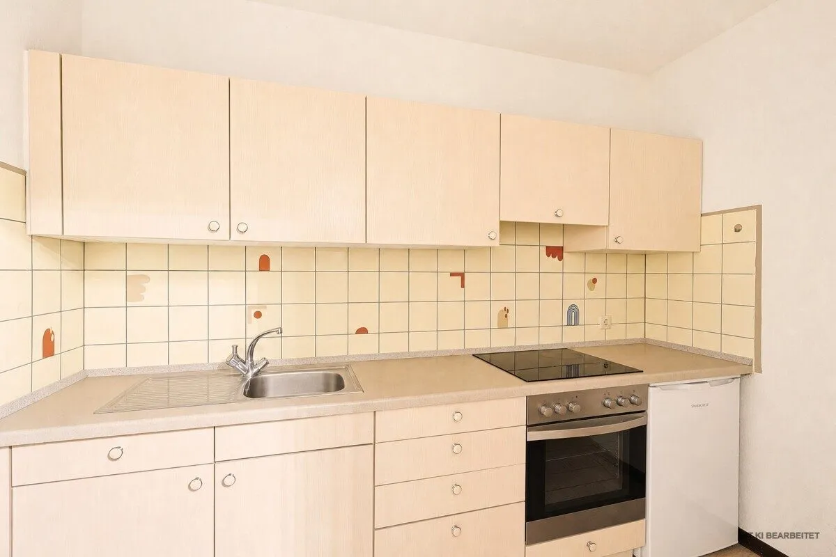 Immobilienangebot - Oldenburg - Alle - Helle 1-Zimmer-Wohnung mit Balkon im Ziegelhofviertel zur Eigennutzung oder Neuvermietung