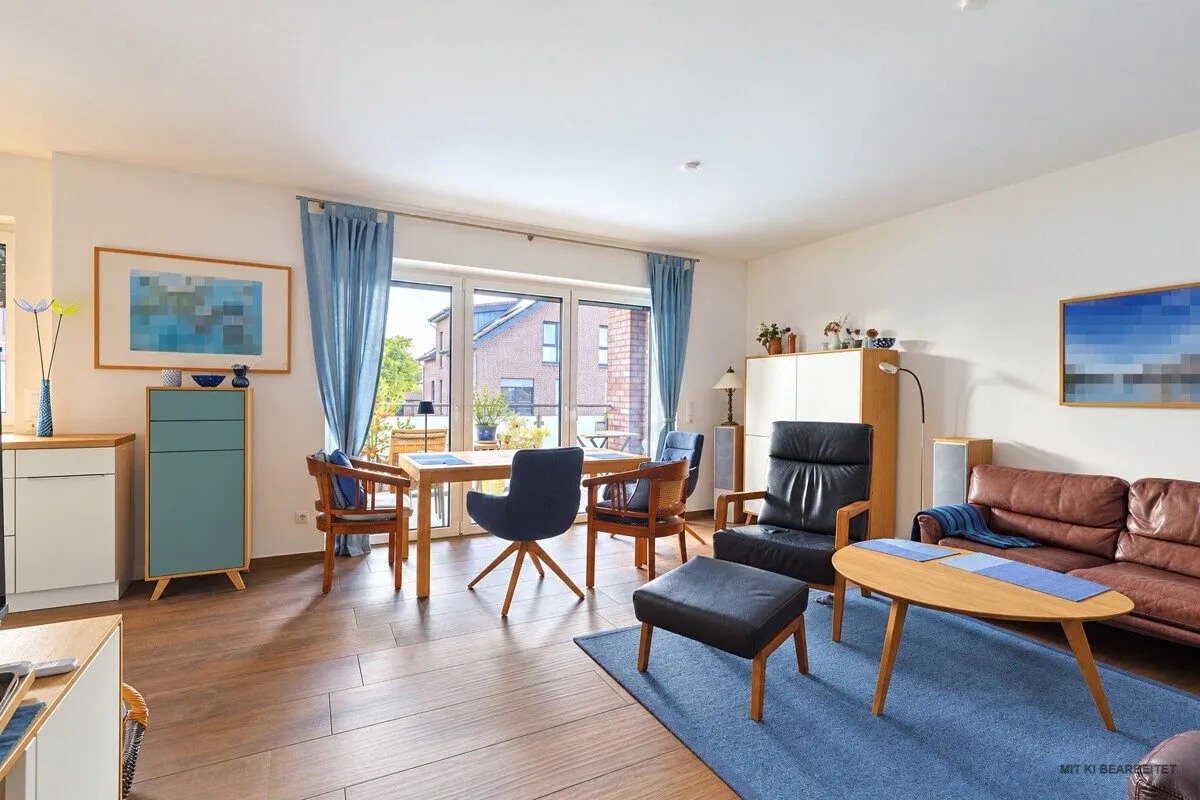 Immobilienangebot - Oldenburg - Alle - Neuwertige 3 Zimmer Wohnung mit Balkon und moderner Ausstattung in Oldenburg